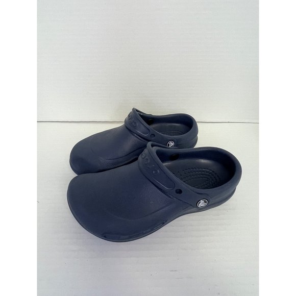 Crocs womens size 7 clogs bistro blue slip resistant comfort lightweight - Picture 12 of 16